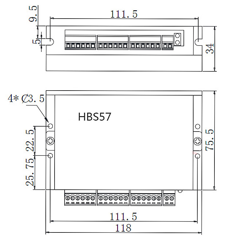 HBS-57 二相閉環(huán)步進驅(qū)動器